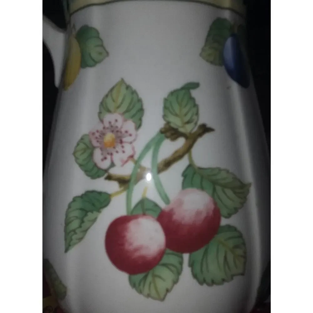 Villeroy & Boch French Garden Coffee Pot Fleurence Lid 5 Cup Large Vintage